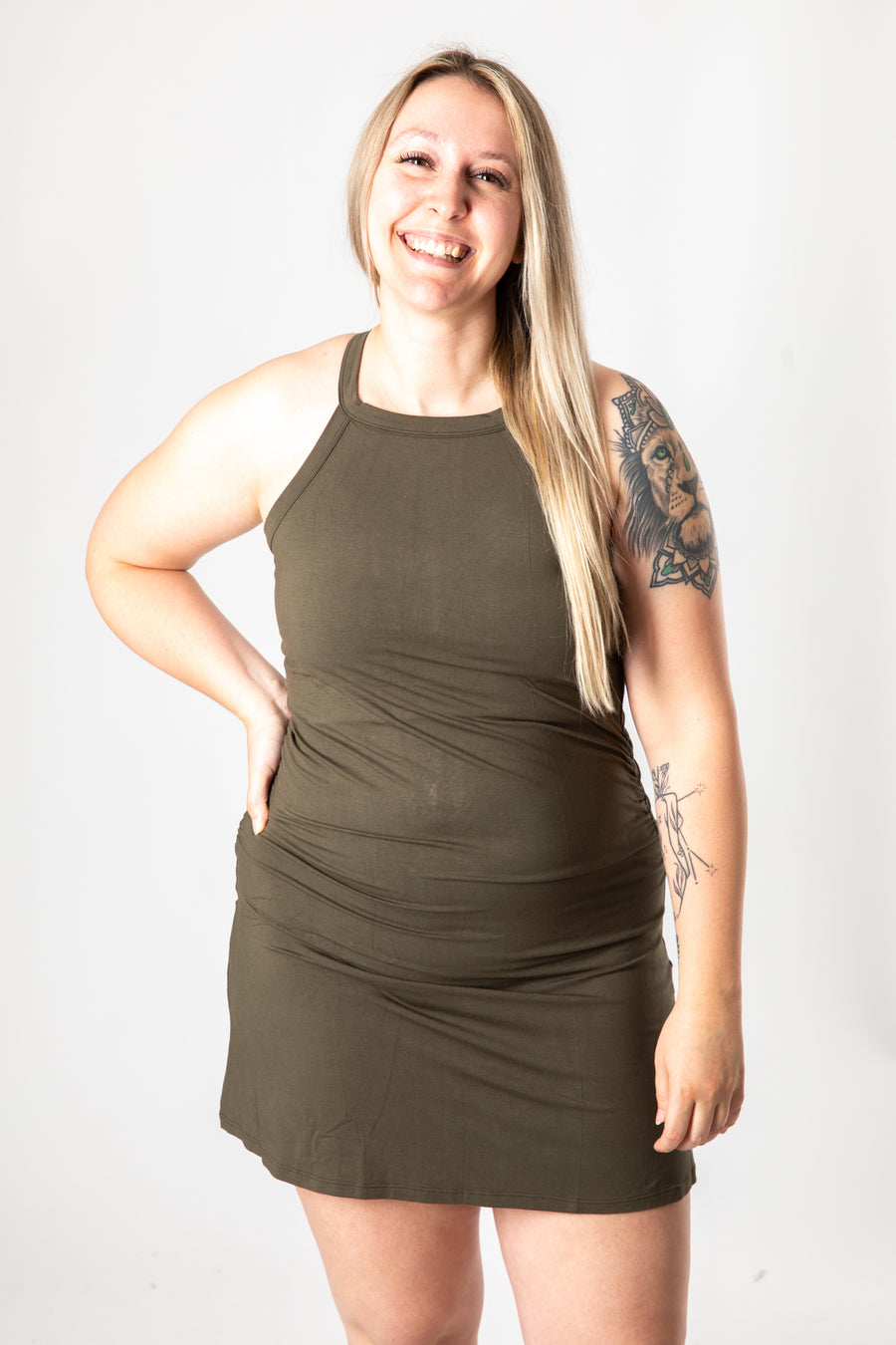 Drishti Cinch Tank Dress