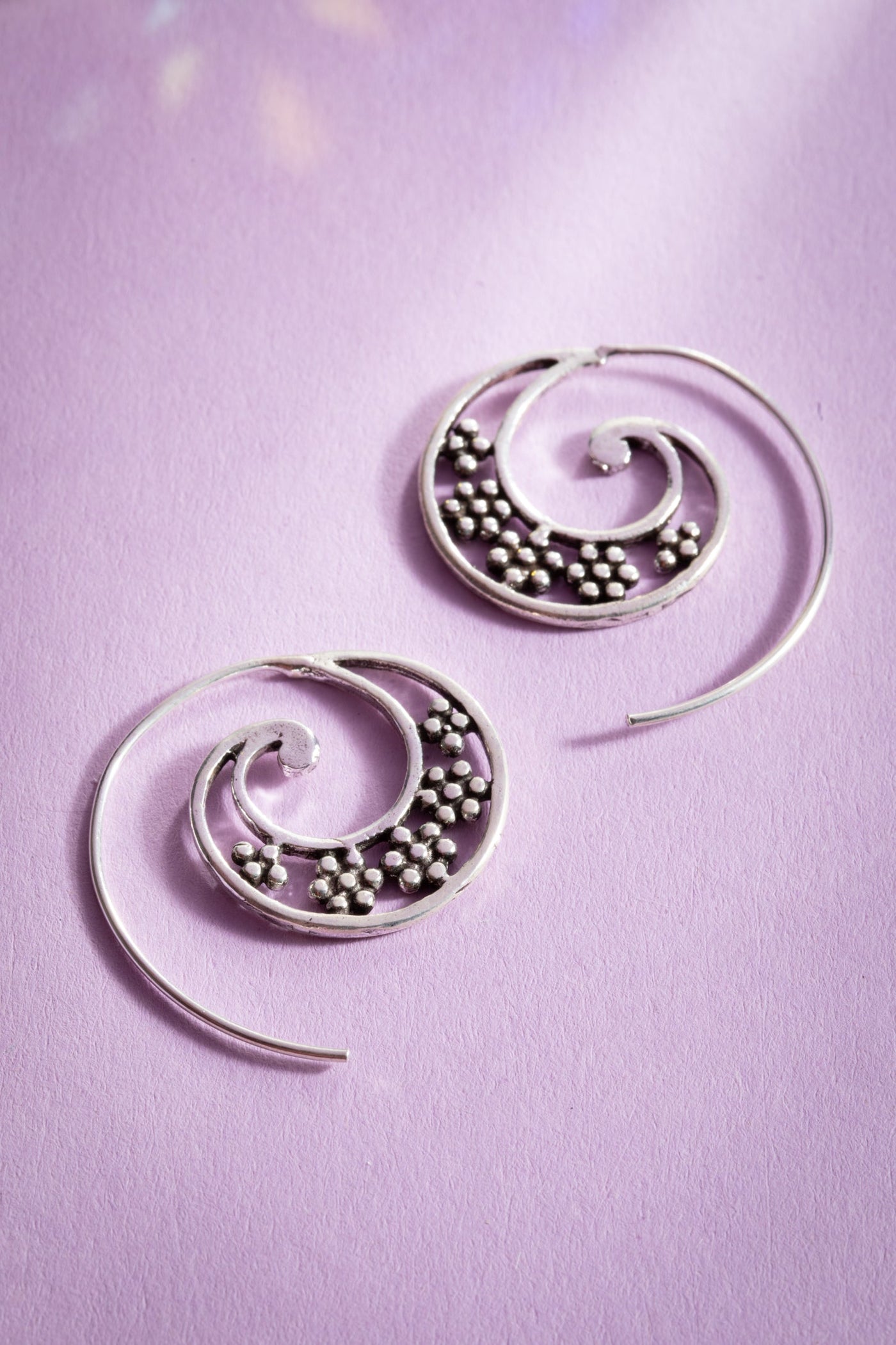 Infinite Spiral Earrings