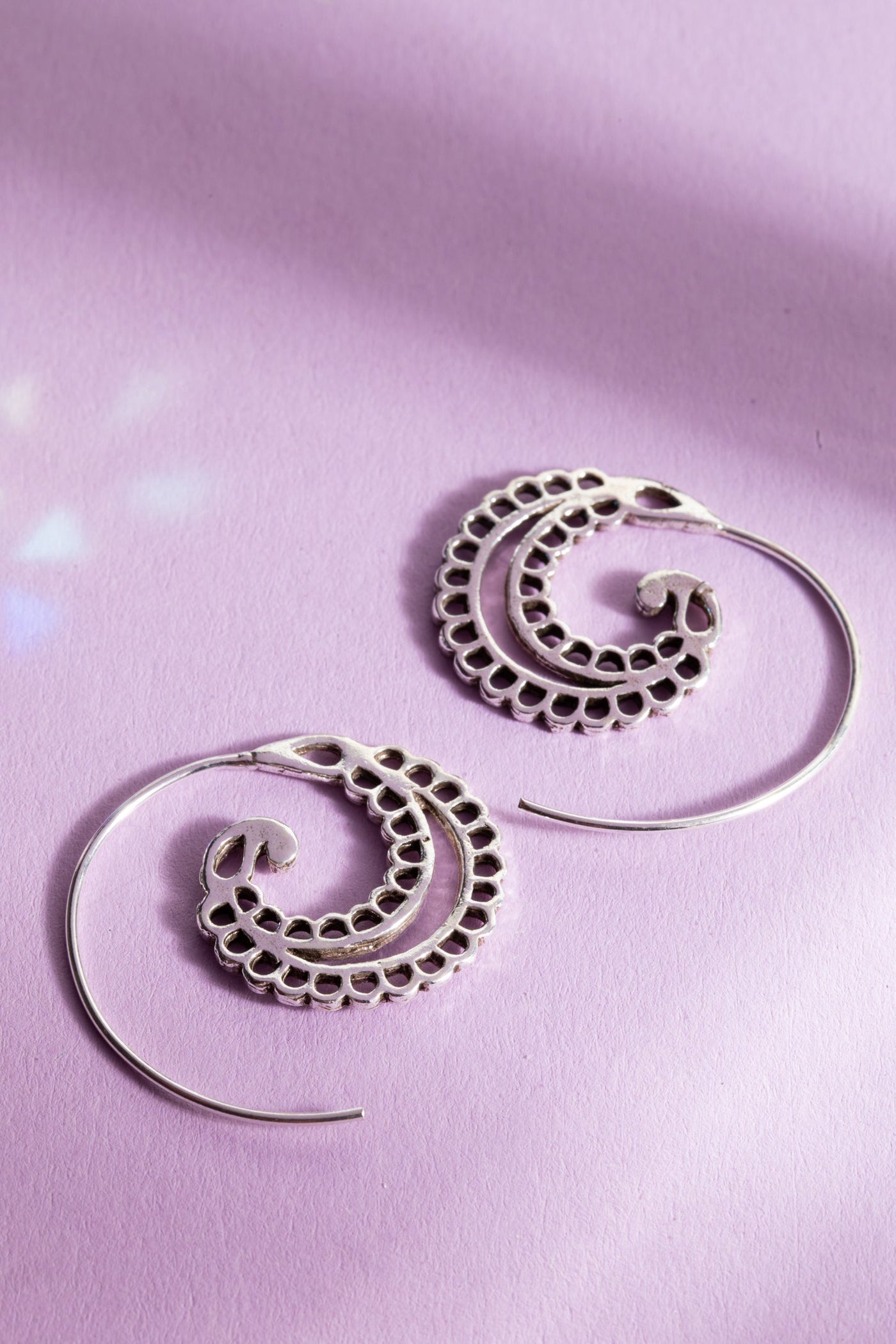 Infinite Spiral Earrings