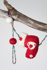 Felt holiday strand - 45"
