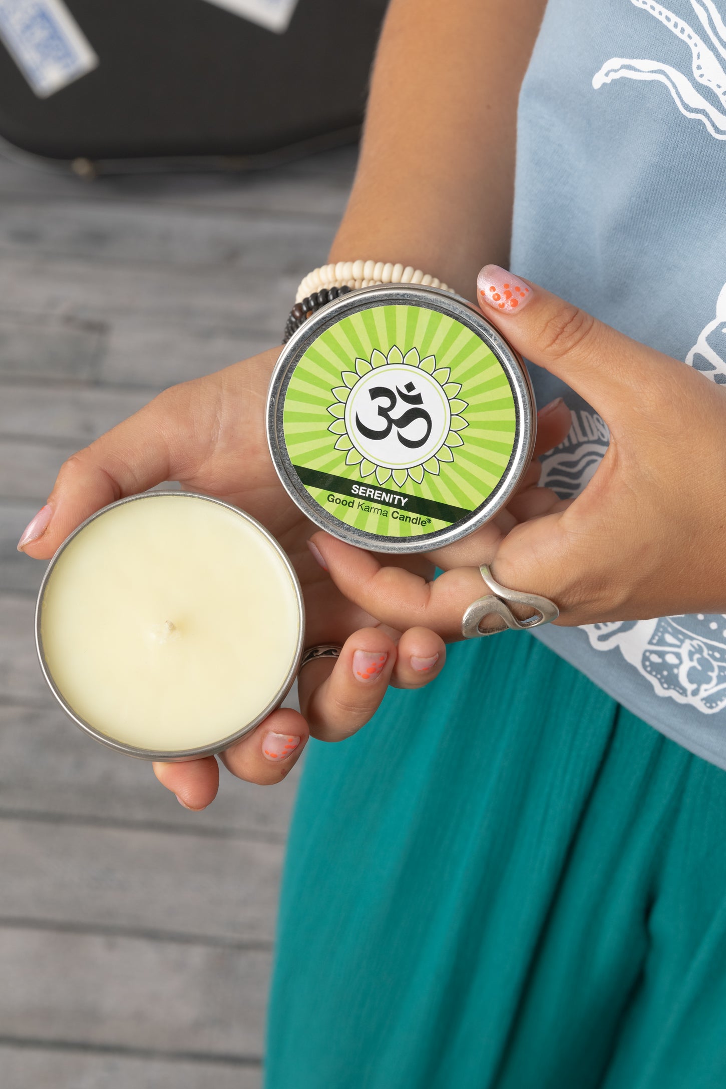 Good Karma Travel Tin Candle