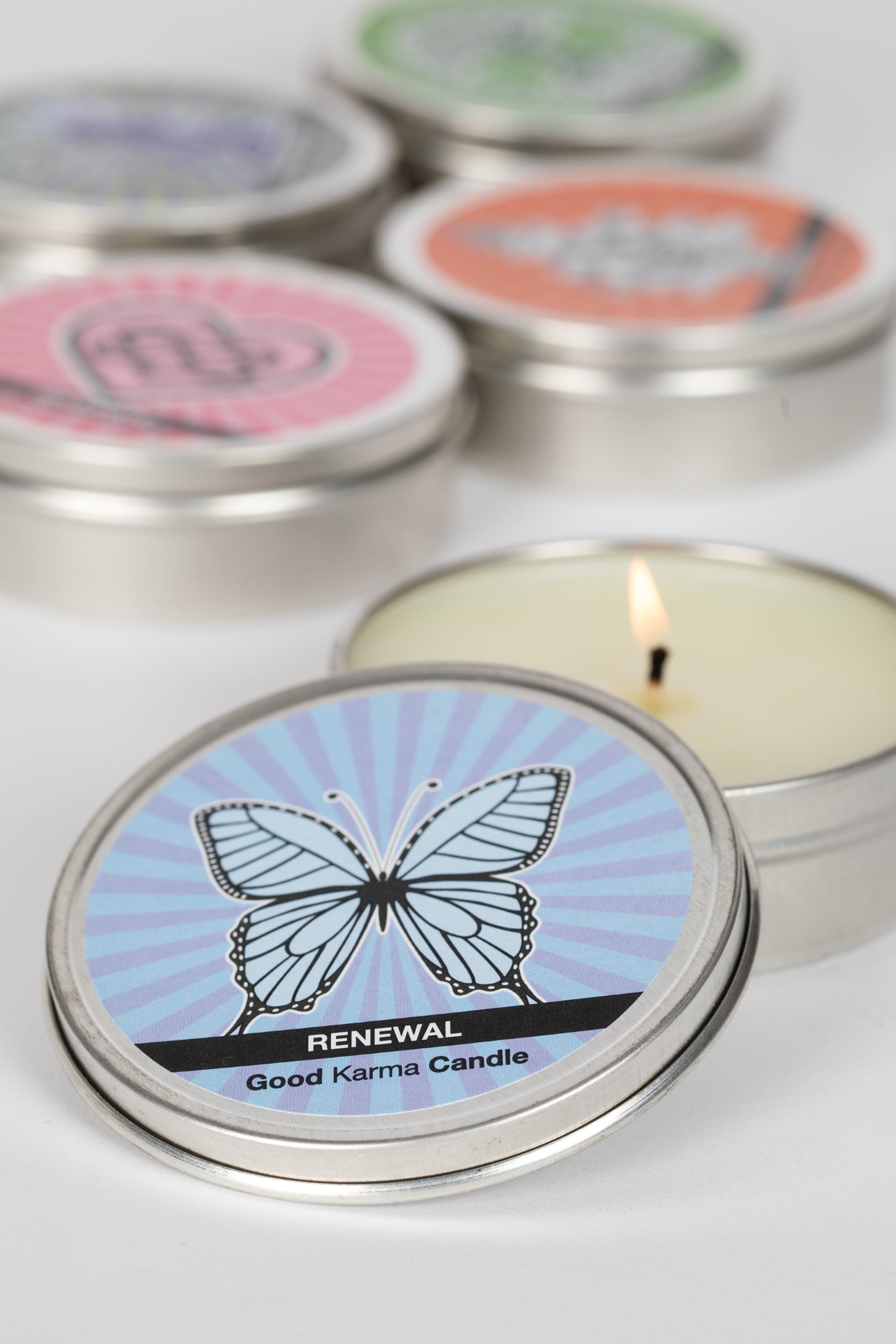 Good Karma Travel Tin Candle