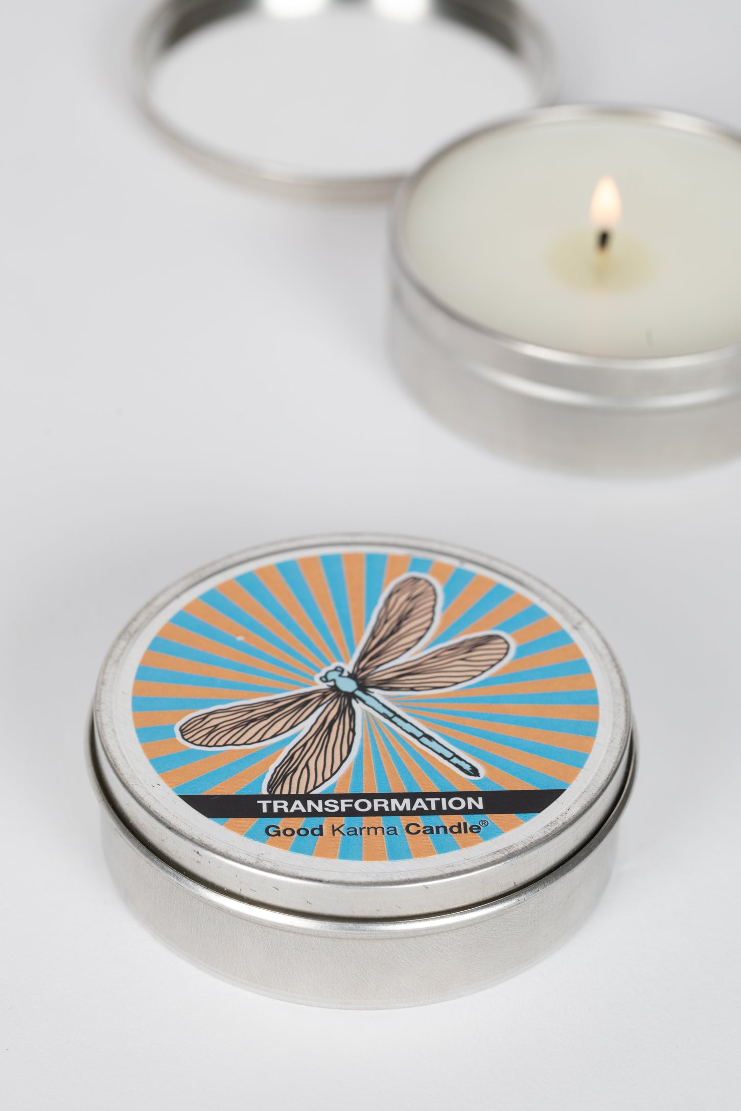 Good Karma Travel Tin Candle