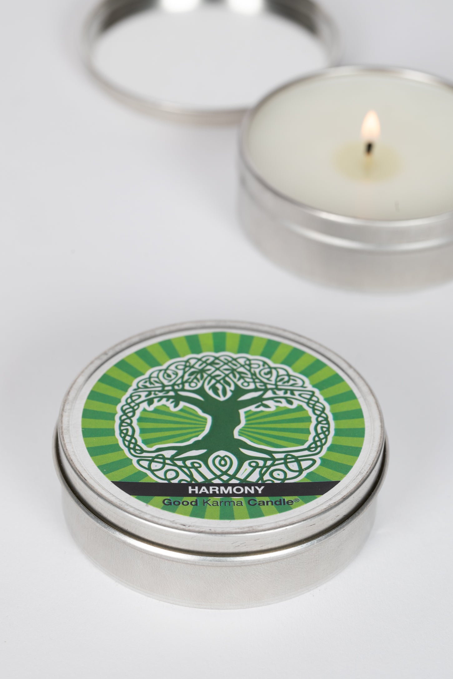 Good Karma Travel Tin Candle