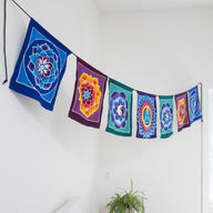 Hand Painted Batik Flags