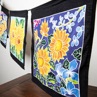 Hand Painted Batik Flags