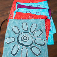 Hand Painted Batik Flags