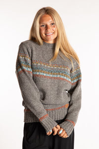 Himalayan Patterned Wool Sweater