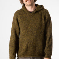 Hooded Alpaca Sweater