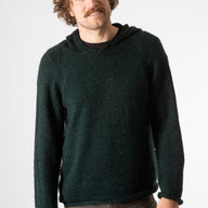 Hooded Alpaca Sweater