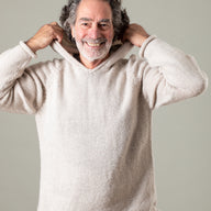 Hooded Alpaca Sweater