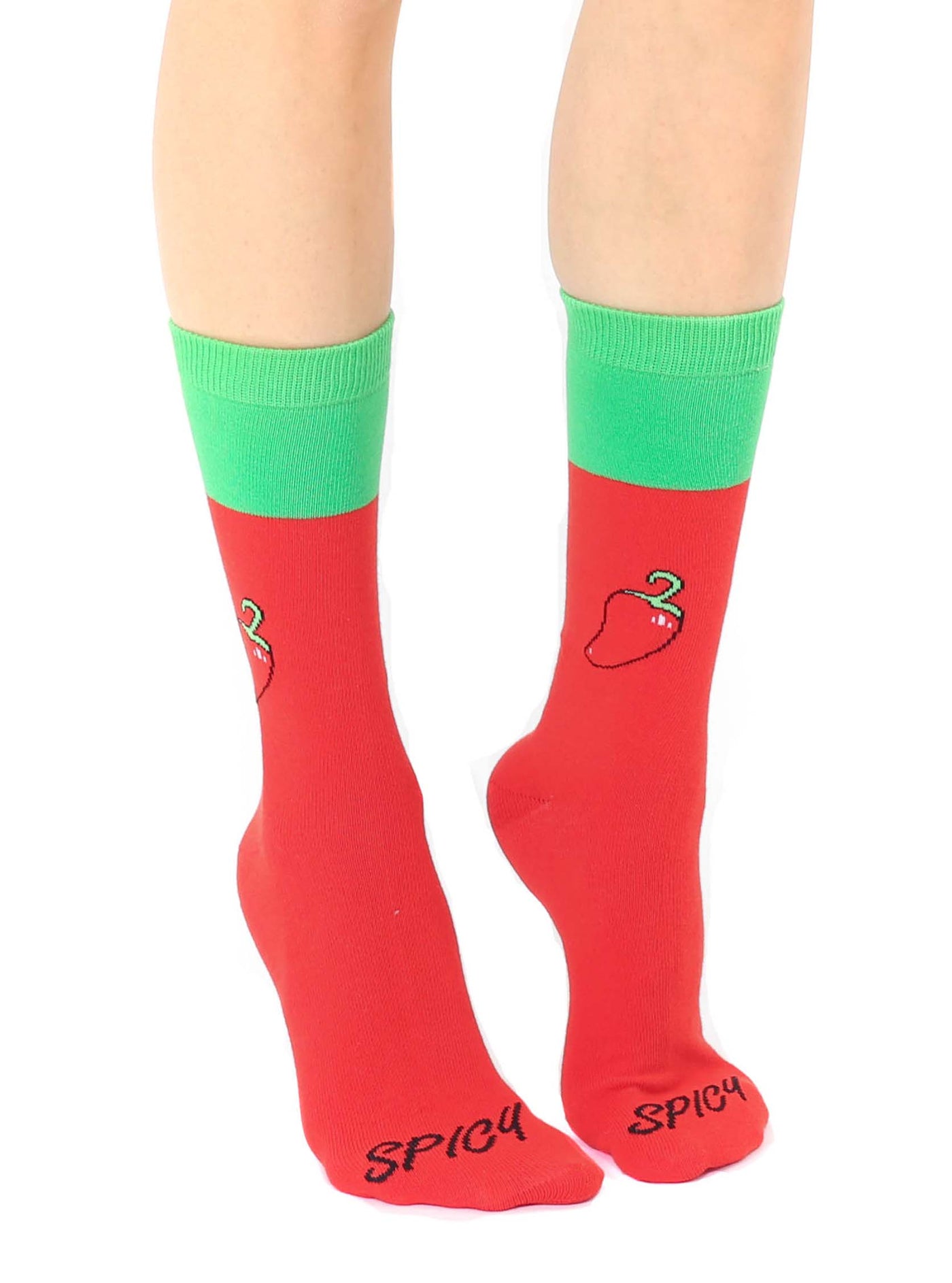 Hot Sauce 3D Packaged Crew Socks