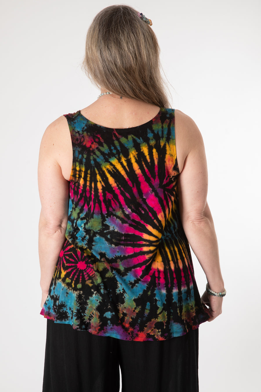 Althea Mudmee Tie Dye Short Sleeve Dress · Mexicali Blues