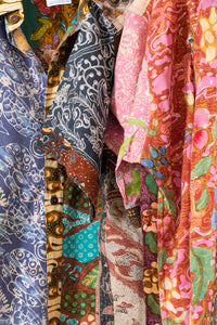 Assorted patchwork shirts