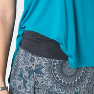 Kaleidoscope Print Swing Skirt