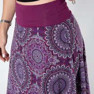 Kaleidoscope Print Swing Skirt