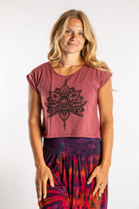 Kali Graphic Crop T