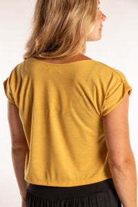 Sophie is wearing the Dandelion in S/M
