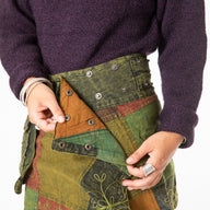 Kapasa Patch Mini Festival Skirt