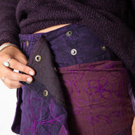 Kapasa Patch Mini Festival Skirt