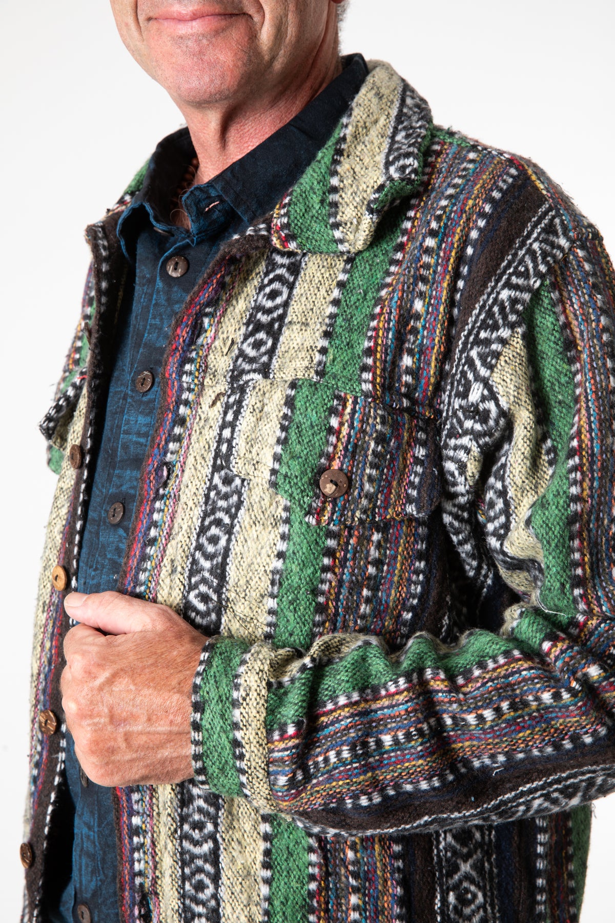 Kathmandu Fuzzy Shacket · Mexicali Blues