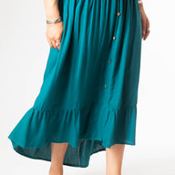 Kelapa Solid Button Skirt