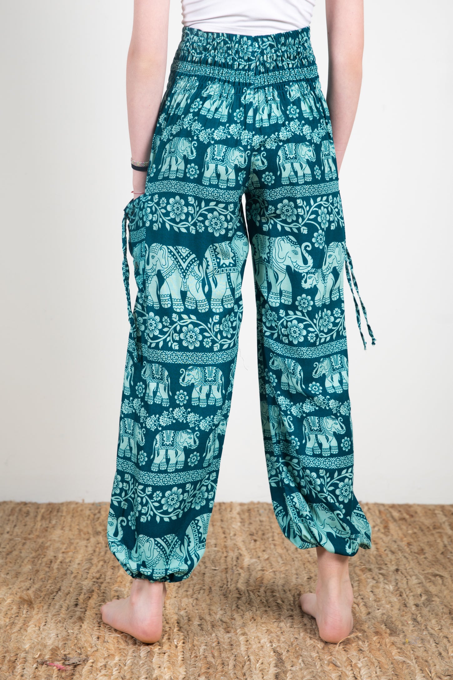 Kids Floral Elephant Harem Pants · Mexicali Blues