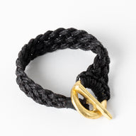 Latch and Lock Woven Bracelet