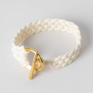 Latch and Lock Woven Bracelet