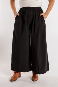 Lung Ta Cotton Palazzo Pants
