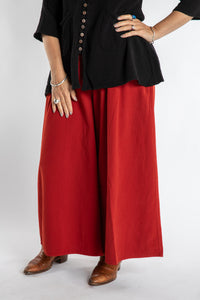 Lung Ta Cotton Palazzo Pants