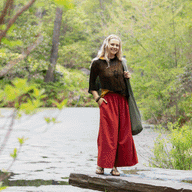 Lung Ta Cotton Palazzo Pants