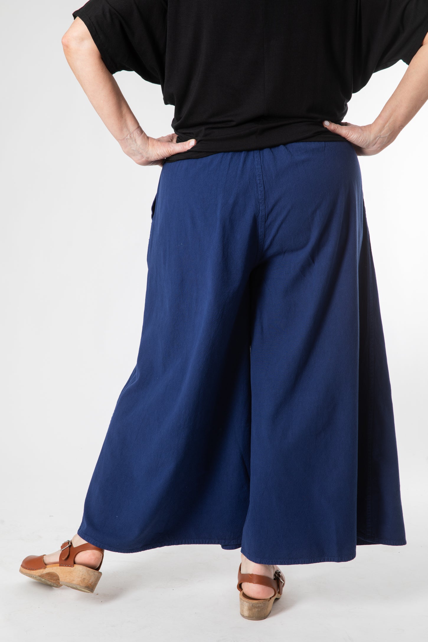 Lung Ta Cotton Palazzo Pants