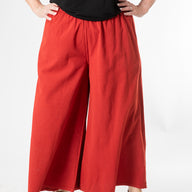 Lung Ta Cotton Palazzo Pants