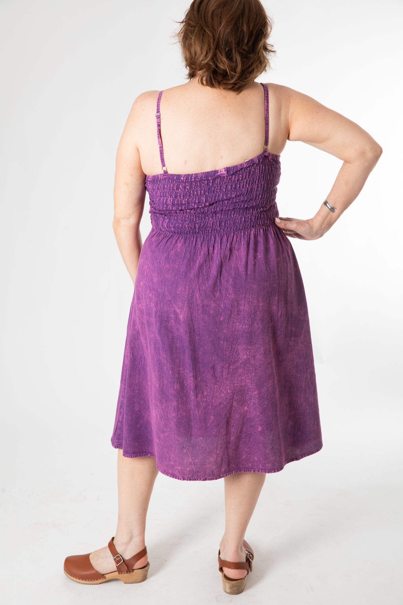 Lung Ta Simple Cotton Slip Dress Pink / L/XL Lung Ta Simple Cotton Slip Dress Pink / L/XL