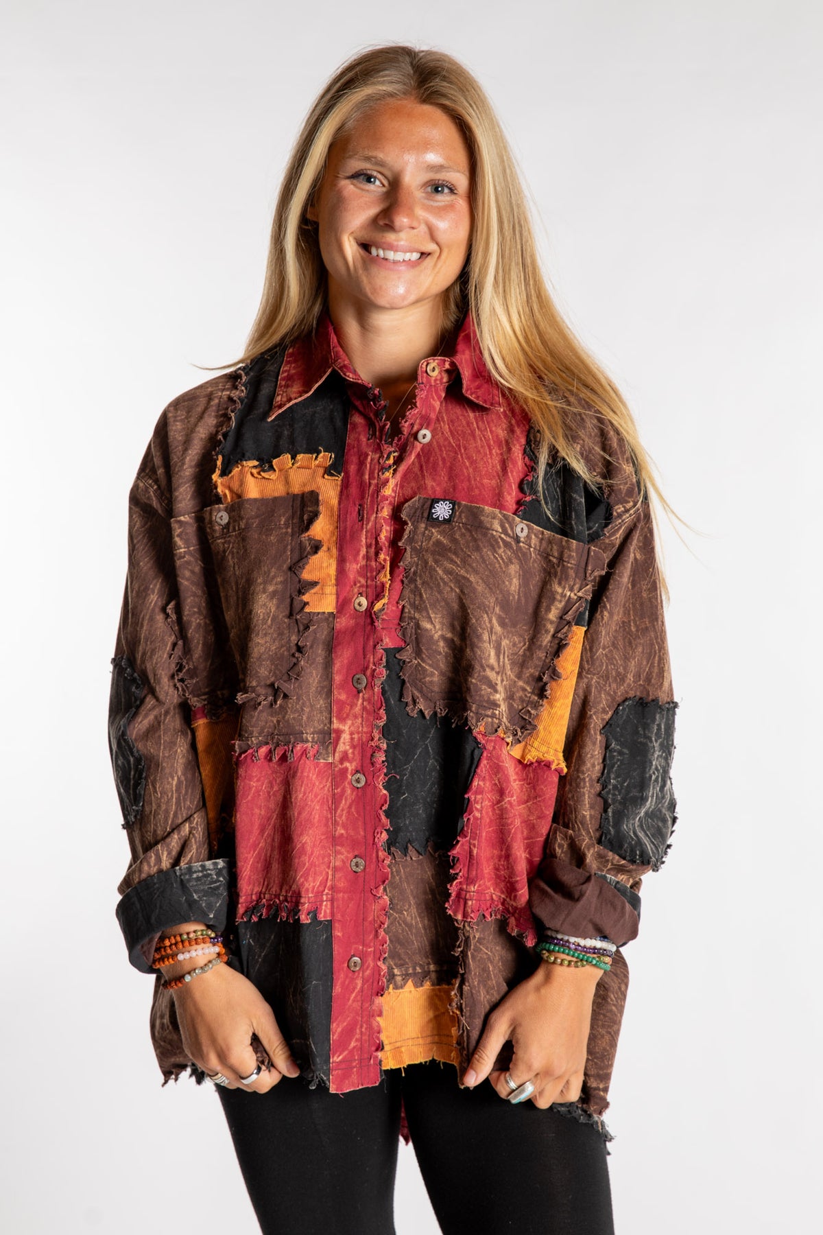Makalu Patchwork Overshirt