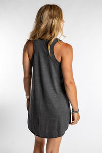Sophie is wearing the Gray in S/M