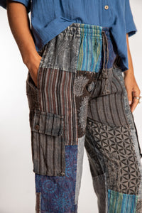 Mela Patchwork Cargo Pants