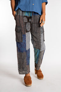 Mela Patchwork Cargo Pants