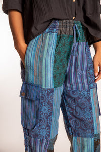 Mela Patchwork Cargo Pants