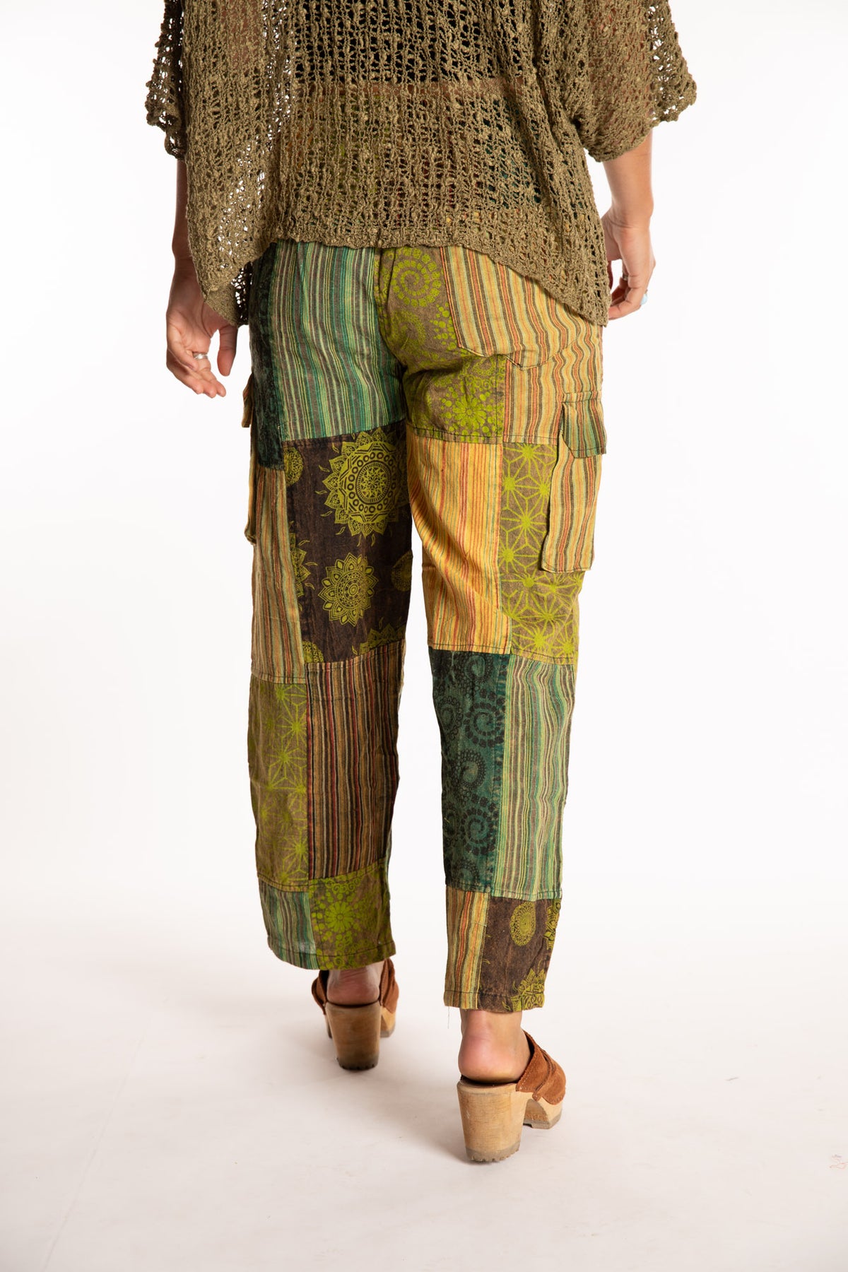Mela Patchwork Cargo Pants