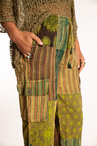 Mela Patchwork Cargo Pants