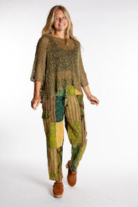 Mela Patchwork Cargo Pants