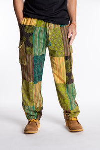 Mela Patchwork Cargo Pants