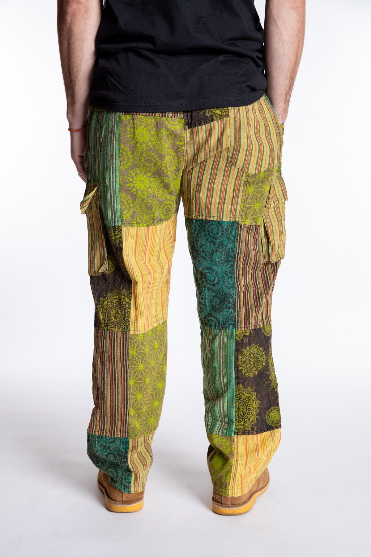 Mela Patchwork Cargo Pants