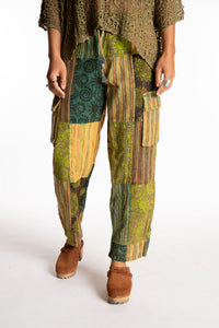 Mela Patchwork Cargo Pants