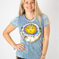 Mexicali Sacred Symbols Womens T-Shirt