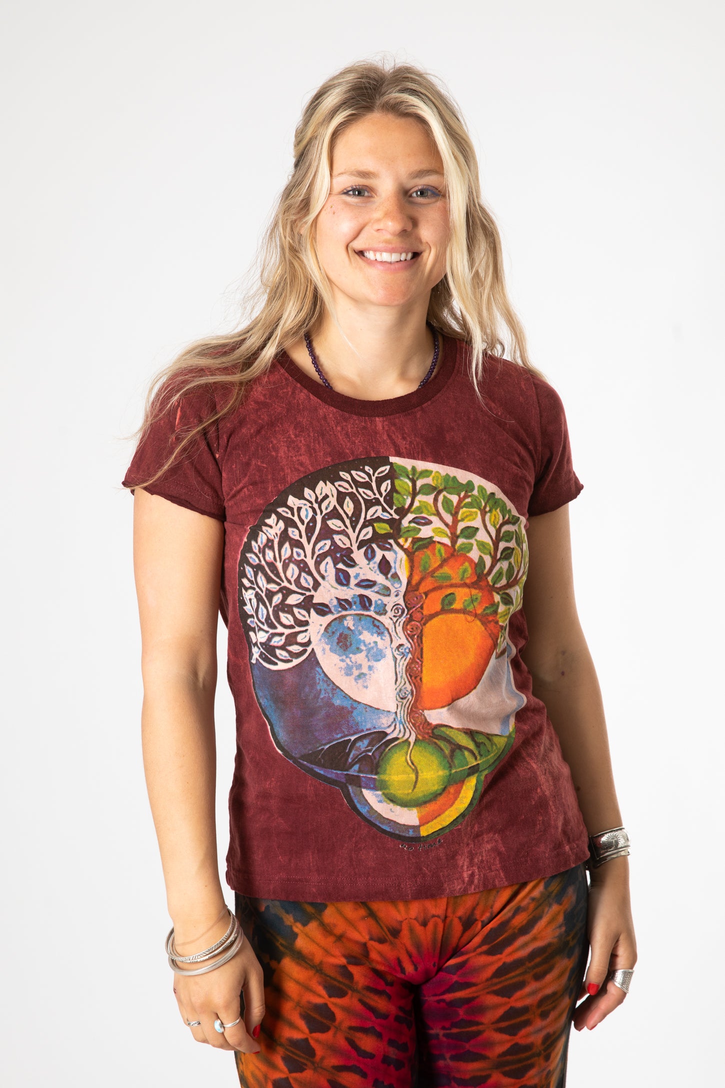 Mexicali Sacred Symbols Womens T-Shirt