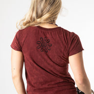Mexicali Sacred Symbols Womens T-Shirt