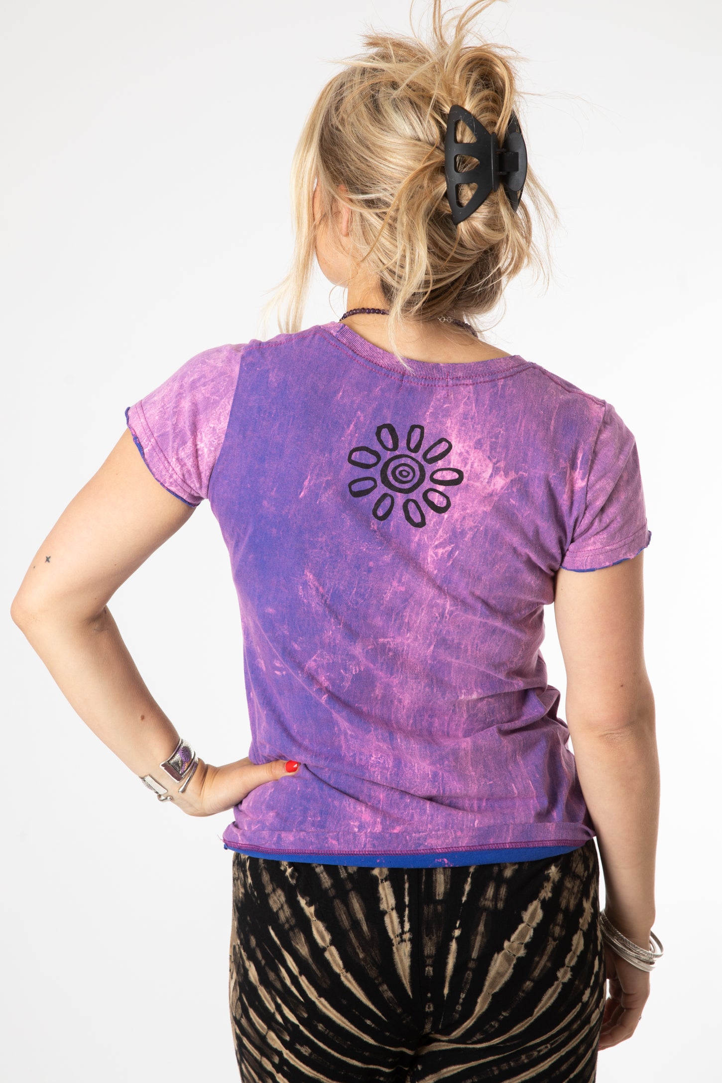 Mexicali Sacred Symbols Womens T-Shirt